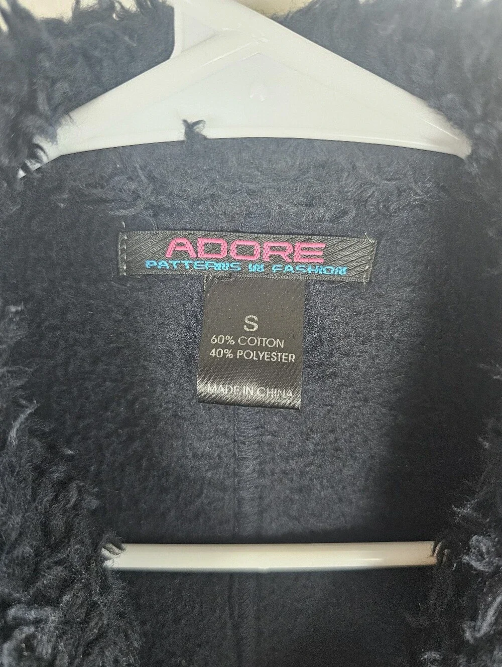 Adore Womens Coat Geometrical Wear Art Embrodered Statement Piece Size S